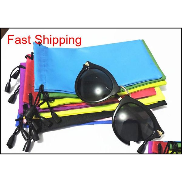 

mix batch many colors candy colorssunglasses glass pouch soft eyeglasses bag in qylkka bdehome
