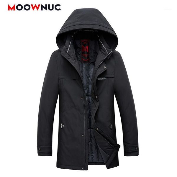 

overcoat mens 2020 fashion parka male thicken outwear casual jacket waterproof new autumn winter thermal homme coats 4xl moownuc1, Black