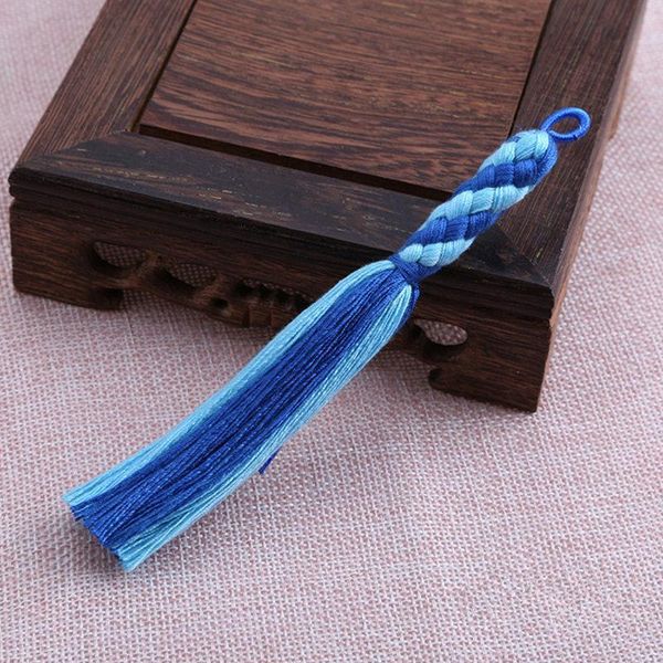 

5pcs double color tassel fringe diy ornaments bags crafts tassels curtain garment sewing accessories jewelry making pendant h bbyheb