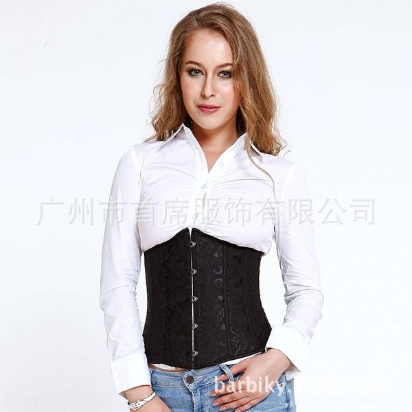 

lseg body shaper leopard slimming waist trainers shaping corset beauty lace up back corset 3 for women overbust color leopard pa, Black;white