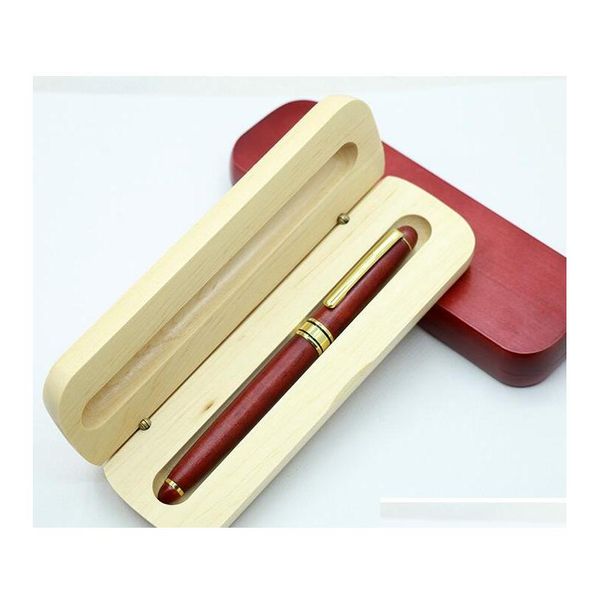 

single pen wood packing box burlywood packing case 170*45*31mm 15pcs akxwq