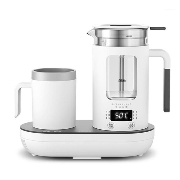 

electric kettles 220v cold and kettle automatic glass material refrigeration &heating health preserving pot coffee dessert maker1