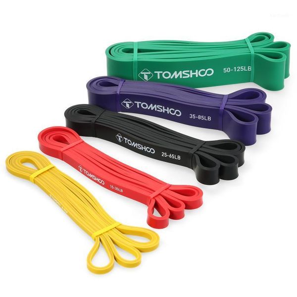 

resistance bands tomshoo fitness booty 1/4/5piece set loop elastic yoga band exercise1