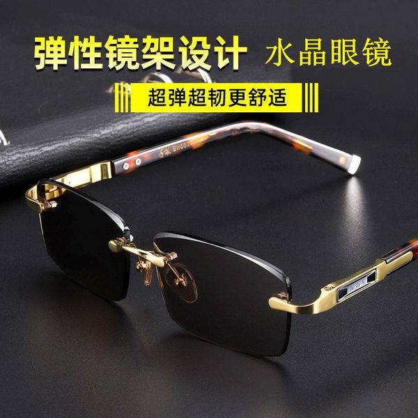 

sunglasses sunglasses men's handsome driving special high-end 2021 anti ultraviolet fashion, White;black