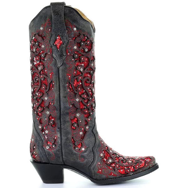 

women embroidered boots spring low heel women shoes cool british crystal design soft short boots party knee high boots y200723, Black