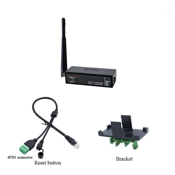 

smart home control serial port rs232 to wifi device server elfin-ew10 support tcp/ip telnet modbus tcp protocol data transfer via wifi1