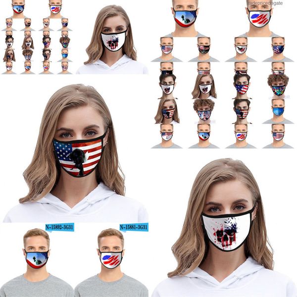 

foral layer dustproof face double print anti-uv mask designer masks fashion women men mout 9jy5 0gz6