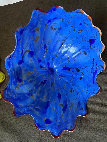 

wall lamp home decor hand blown murano glass plates multi color decorative el lighting