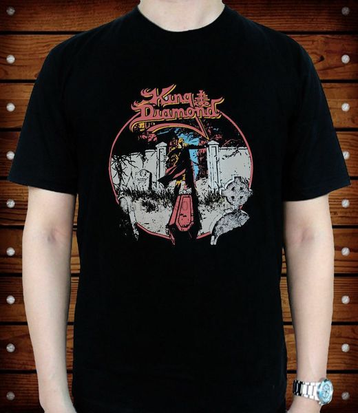

king diamond poster logo all size s 5xl tee hoodie designers t shirts sweatshirt