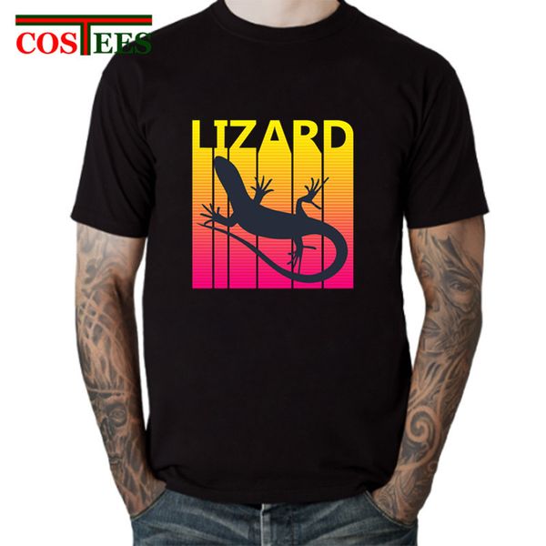 

спорт vintage lizard футболка мужчин ретро lizard футболка флуоресценция дизайн хамелеон футболка флуоресцентное iguana тенниски gecko одежд