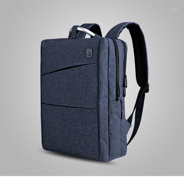 

cai school bag for men women teenage boy collage preppy style backpack laptravel bags waterproof minimalism multi-layers1