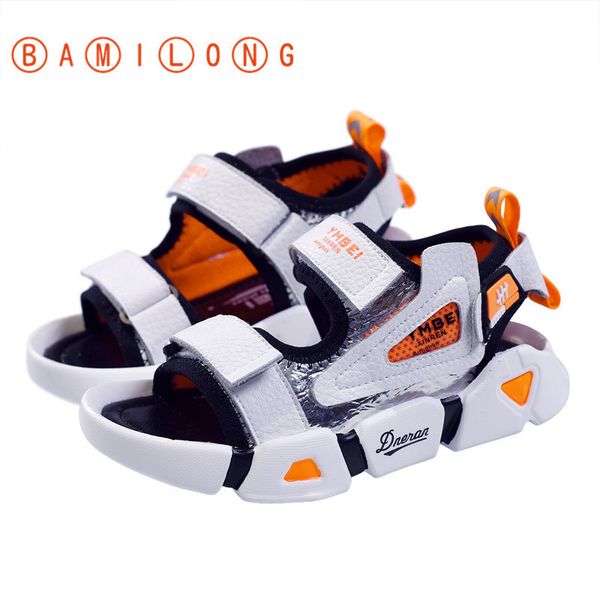 

2020 new summer children's casual sandals boys fashion open toe outdoor beach fisherman sandal kids fashion walking shoes s10 t200709, Black;red