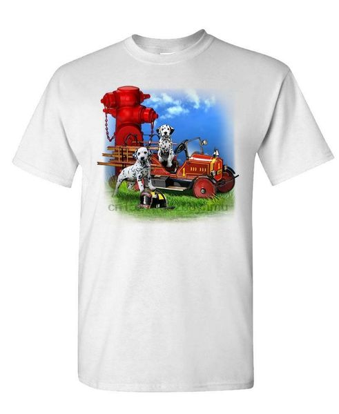 

dalmation pups - cotton t-shirt tee shirt sport hooded sweatshirt hoodie