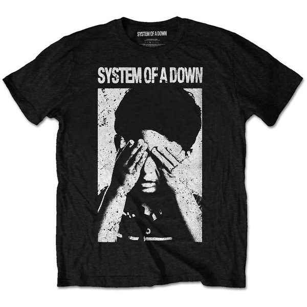 

system of a down 'see no evil' t-shirt - new & official 2018 new fashion t shirt men new summer style tee sport hooded sweatshirt