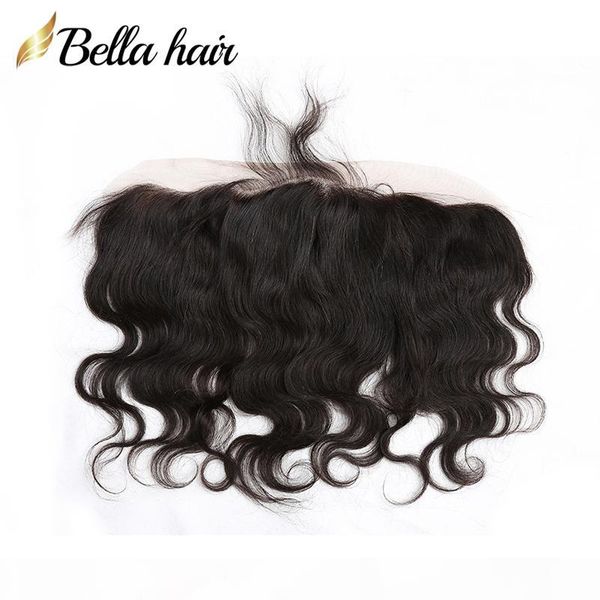 

body wave ear to ear lace frontal closure indian human hair extensions lace closure bella hair products, Black;brown