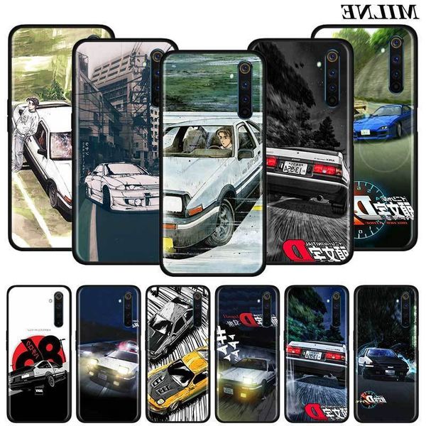 

initial d ae86 diy silicone case couqe for realme x50 5g x2 xt c3 5i 5 6i 6 pro narzo 10 10a phone shell cover funda