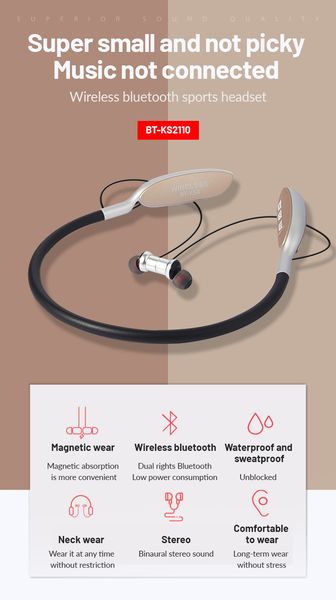 

wholesale 5.0 sports neckline bluetooth headset 2110
