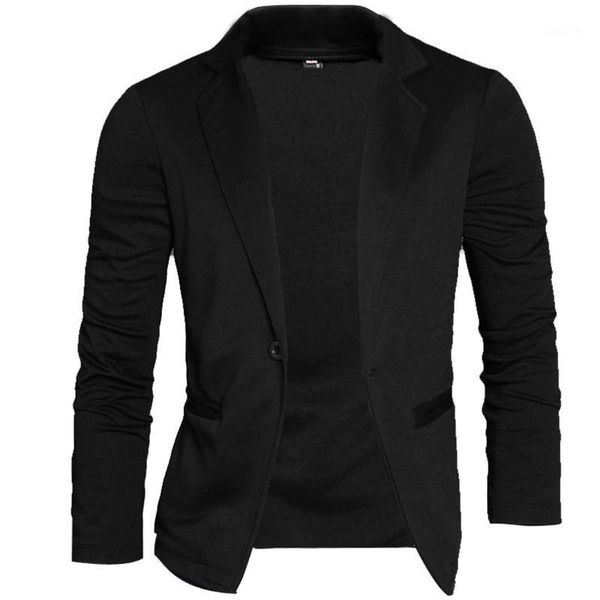 

mytl 2016 spring men's fashion knitting slim fit blazer jackets/male casual two-button pure color leisure suit coats1, White;black