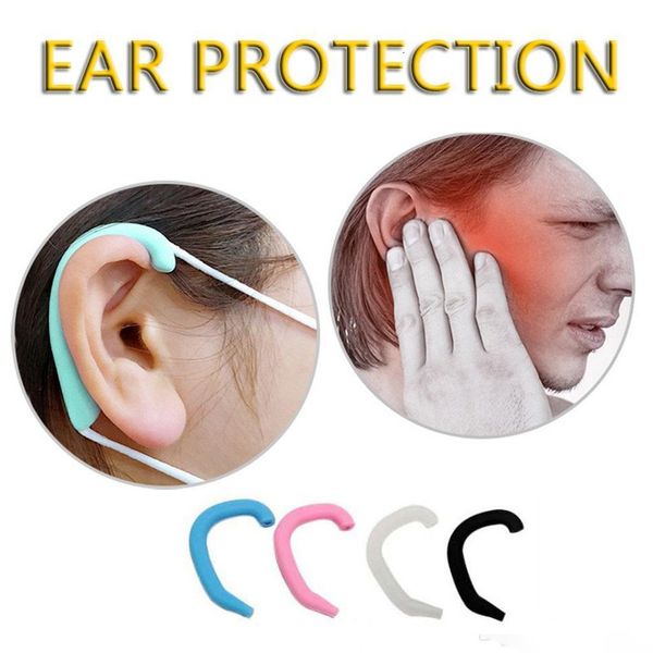 

dhl shipping face mask ear hooks women adjustable anti-slip ear protection mask ear grips extension hook masks buckle holder for men l404fa, Silver