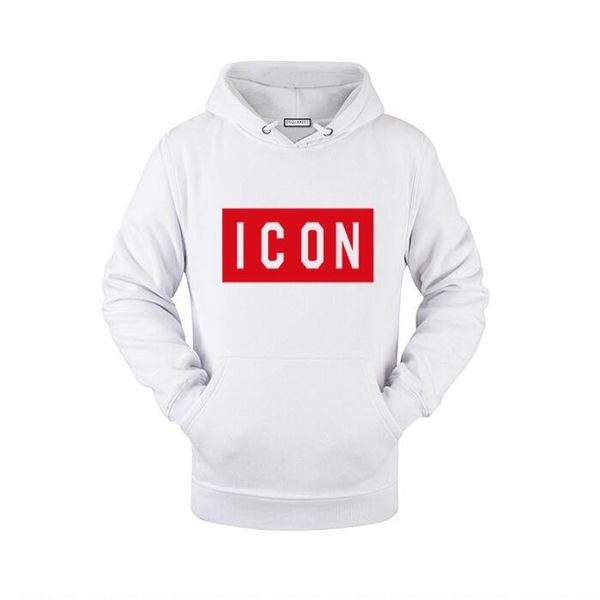 

20ss dsquare2designers hoodie fashion men's brand casual jacket men's autumn long sleeve hoodie embroidery loose sweatshirt 5color, White;black