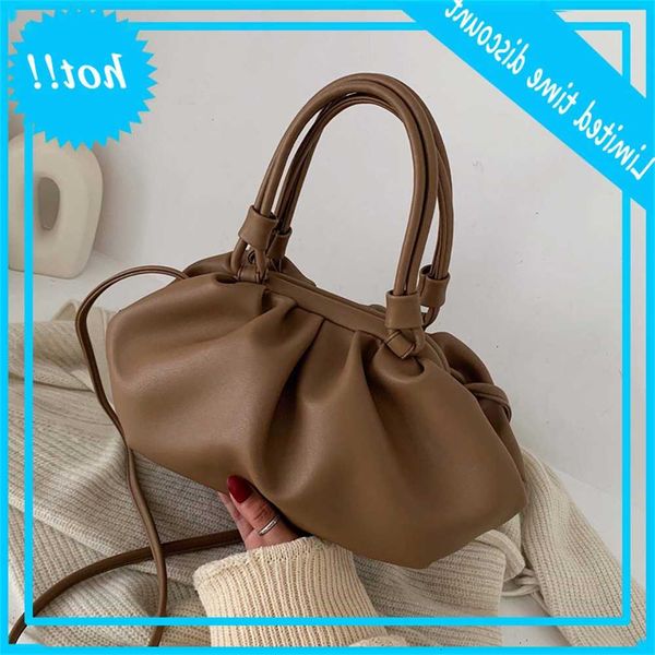 

quality pu leather cloud clutches tote women crossbody messenger bags fashion handbag ladies shoulder bag female purse d71p