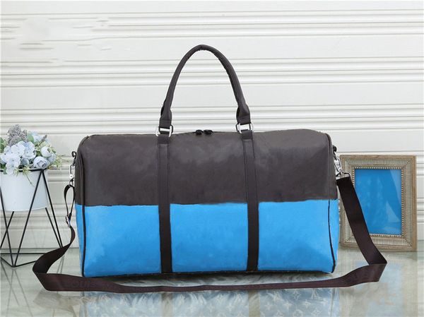 

brand men luxury women travel bag pu leather duffle bag brand designer luggage handbags large capacity sports bag50*24*32cm