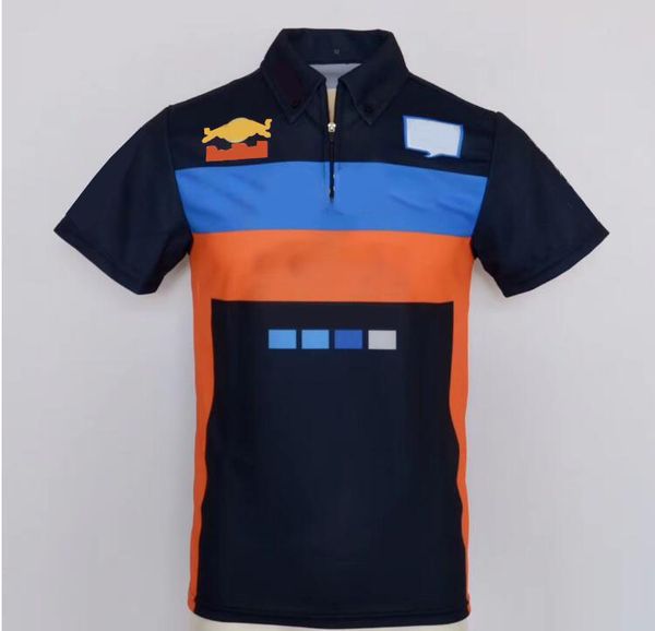 

summer motorcycle riding polyester quick-drying polo shirt racing t-shirt knight outdoor motorcycle racing polo suit can be customized