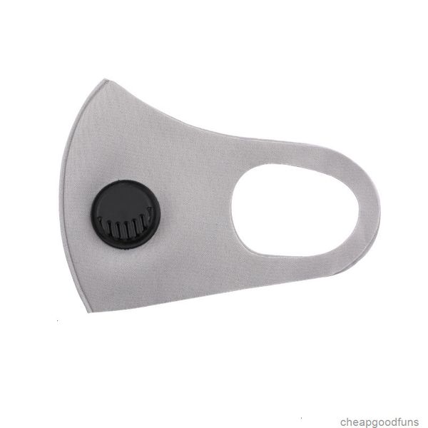 

u face mouth cover pm2.5 anti mask dust respirator with valve dustproof washable reusable ice silk cotton masks tools in stock 4u