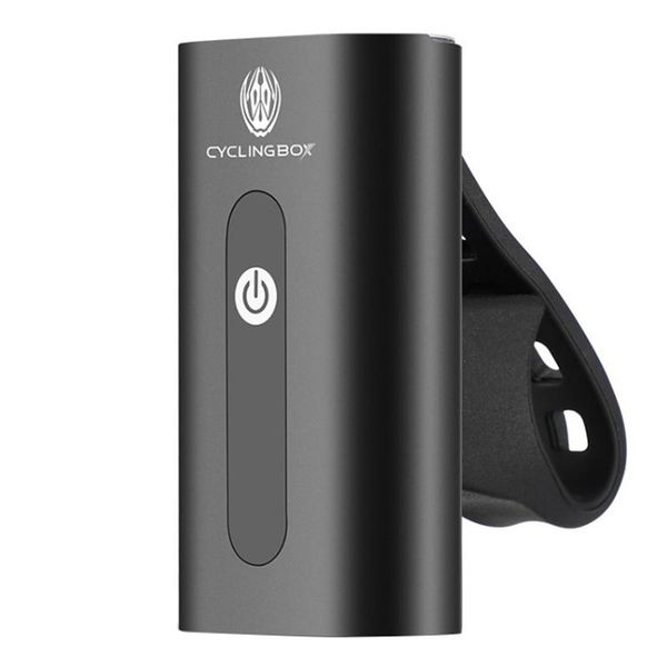 

cycling box 4 mode bicycle lights double headlight bike front light usb rechargeable 360 degree rotating bracket bike lamp