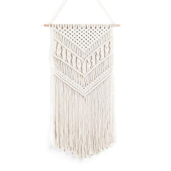 

искусство макрам boho геометрический висячий woven номер красивых украшения 70см гобелен x chic wall 40 bohemian apartment yxlfuq garden_lig
