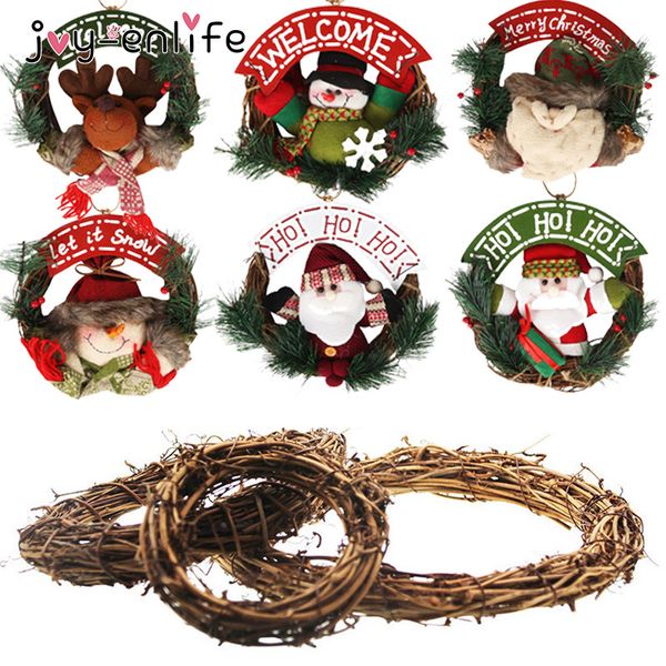 

rattan door front garland hanging wreath wall christmas decoration for home xmas gift new year 2021