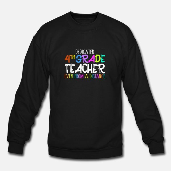 

dedicated teacher fourth grade online 4th teaching designers graphic t shirt cute horror summer tracksuit hoodie sweatshirt