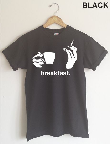 

fashion design casual breakfast camiseta coffee y cigarette, humor, varias tallas & colores custom sport hooded sweatshirt hoodie t shirt
