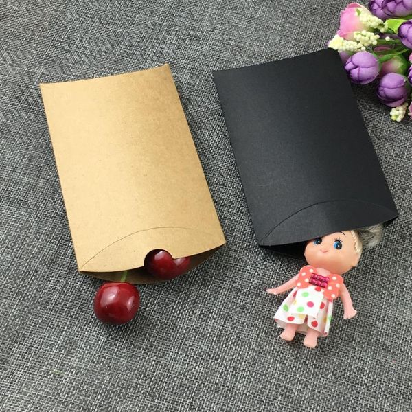

100pcs lot gift candy box craft pillow shape wedding gift box party candy boxes pillow candy bags party favor supplies bbyihh sweet07