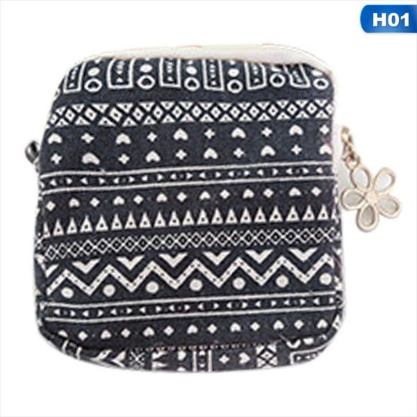 

fashion women girl cute sanitary pad organizer purse holder napkin storage bags cosmetic pouch case sanitary napkin bag
