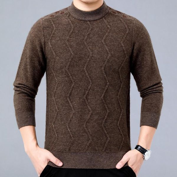 

зимние мужчины повседневные чистые кашемировые свитер a20y8515260, White;black
