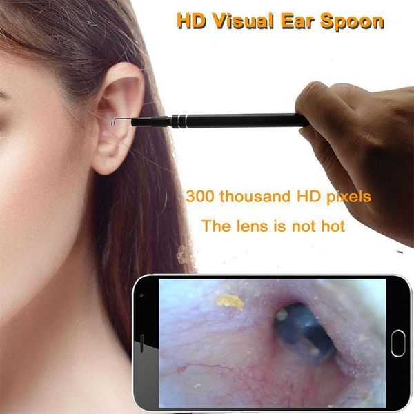 

mini cameras 2-in-1 usb ear cleaning endoscope hd visual spoon multifunctional earpick with camera health care tool1