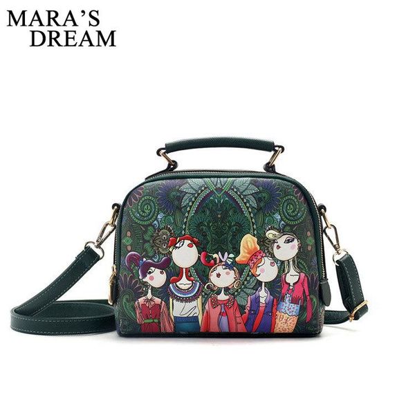 

mara's dream luxury women pu leather bags ladies retro elegant shoulder bag solid leather handmade womans bags