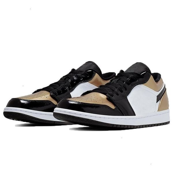 

mens travis scotts low jumpman noble 1s sneakers red toe court purple grey white obsidian true berry slip chicago men shoes, Black