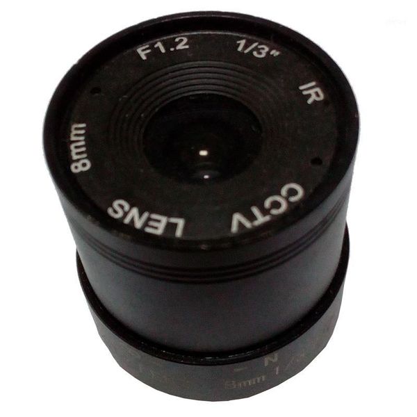 

jienuo cctv cammera lens 8mm cs lens for hd security cam f1.2 image format 1/3 image format surveillance hd cam 8mm len1