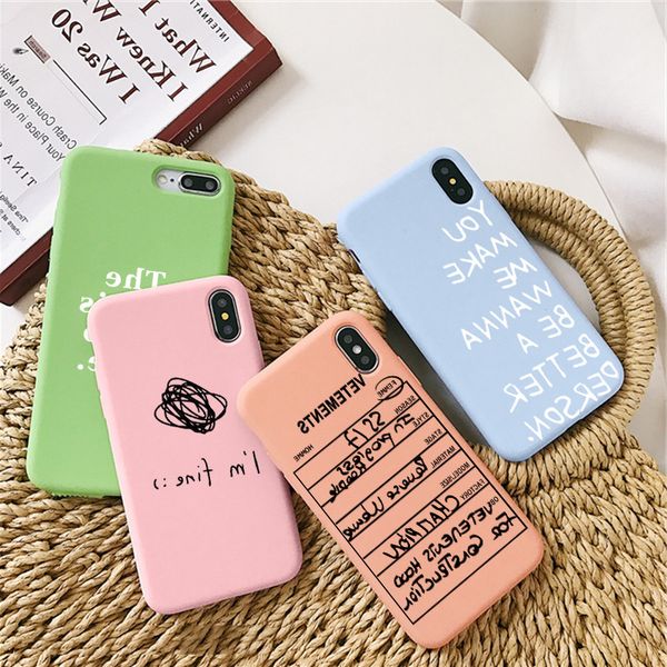 

смешные письмо телефона чехол для huawei p20 p30 p40 mate 20 30 lite e nova 5t p смарт y6 y7 pro y9 prime 2019 silicone soft cover