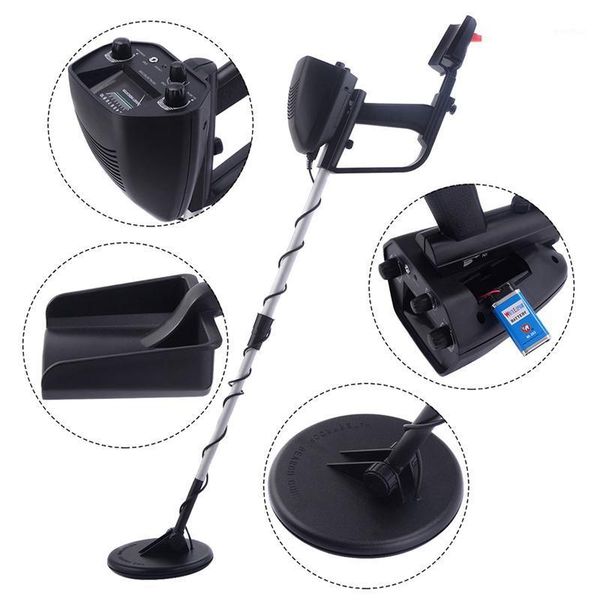 

waterproof metal detector deep sensitive search gold digger 6.5 inch md-40301