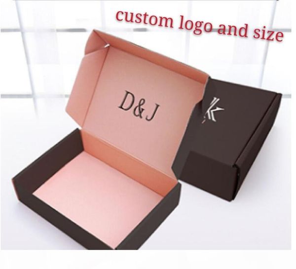 

500pcs папа коробки заказного рецикл гофрированной бумага упаковочная коробка и печать складных продукции упаковочной коробки с высоким каче