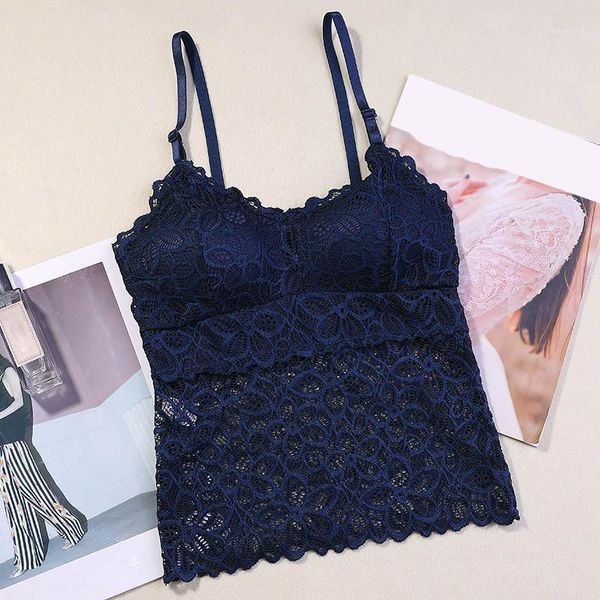 

women flower camisoles lace tube crop female tanks bralette1, Black;white