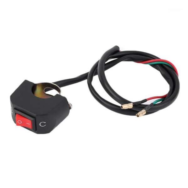 

universal motorcycle atv bike handlebar light on off kill switch button connector selling1