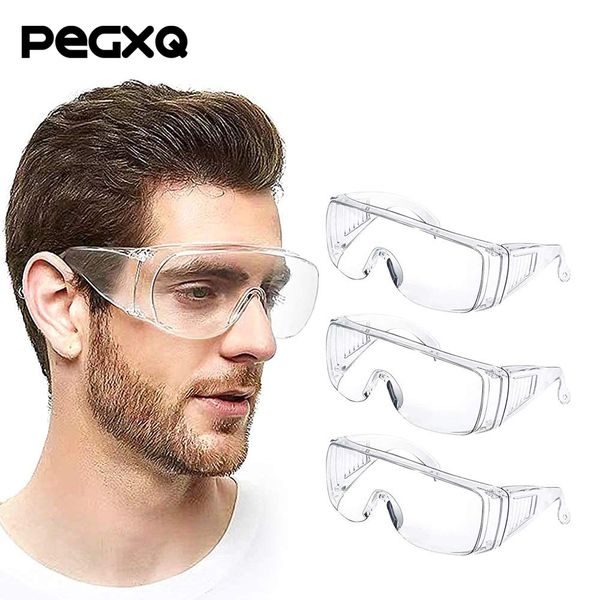 

transparent safety goggles protective universal glasses anti-splash/fog/sand dustproof work lab eyewear protection spectacles