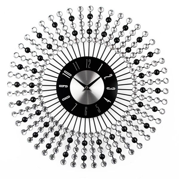 

timelike morden large luxury design metal art wall clock the wall clock for living room decoration