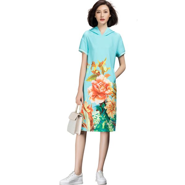 

female summer short sleeve printed on dqts, Black;gray