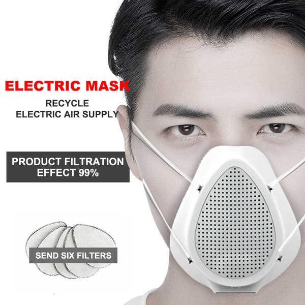 

protective mask child with electric filter air purification electric silicone dust mask p 8hno n02i