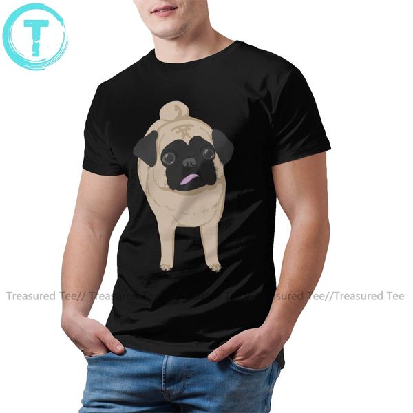 

pug dog pug front and butt short sleeve cute cotton summer mens plus size hoodie designers t shirts sweatshirt